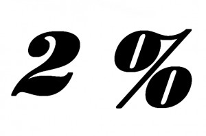 2 percentá